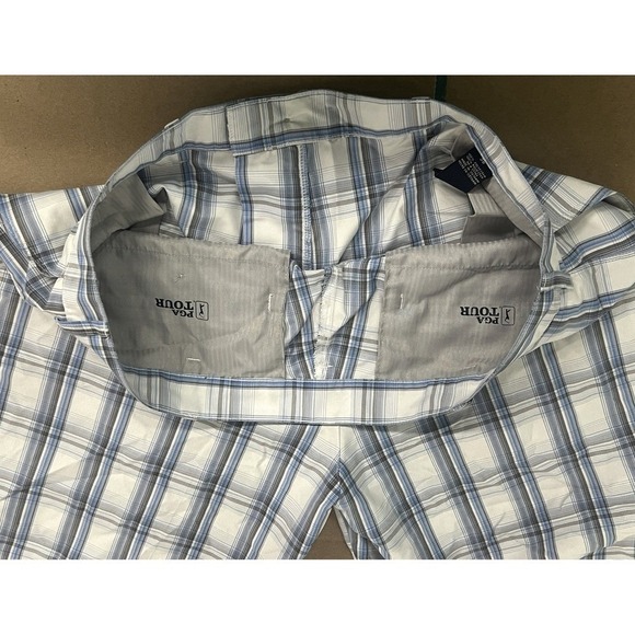 PGA Tour Plaid Golf Shorts - Picture 13 of 16
